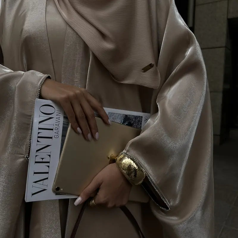 İnci Abaya 2 Parça Takım