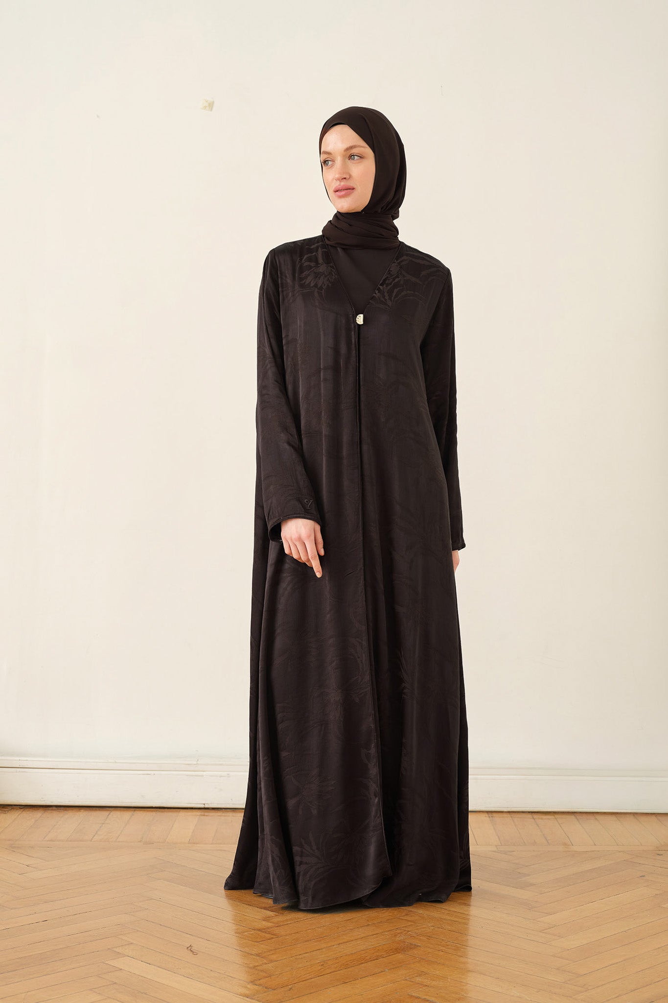 Açık Viskon Jakarlı Ferace