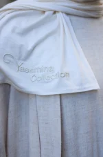 Plain Lycra 3-Piece Set Scarf - Image 2