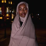 Lycra Rhinestone 3-Piece Set Scarf