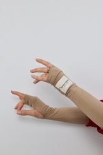 Lycra Elbow to Mid-Hand Gloves - Image 4