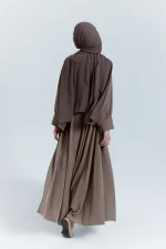 Classic Tri Abaya - Image 3