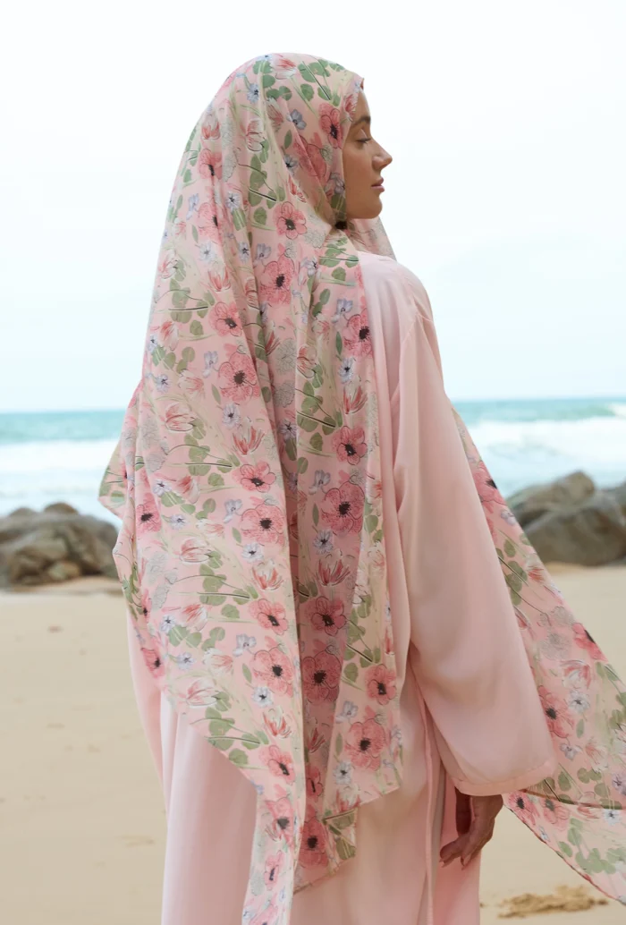 Çift Taraflı Medine Abaya - Görsel 9