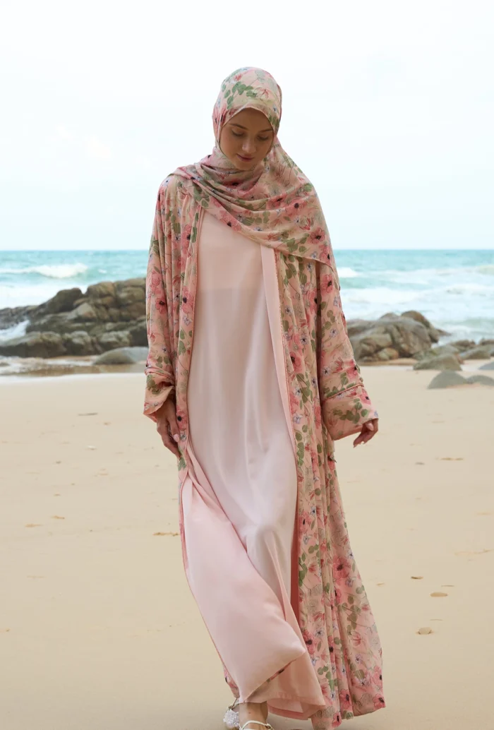 Çift Taraflı Medine Abaya - Görsel 1